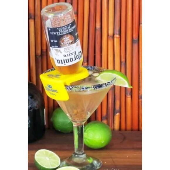 Lot of 14 Corona Extra Coronita Beer Bottle Clips – Yellow & Blue‎ - Picture 7 of 7